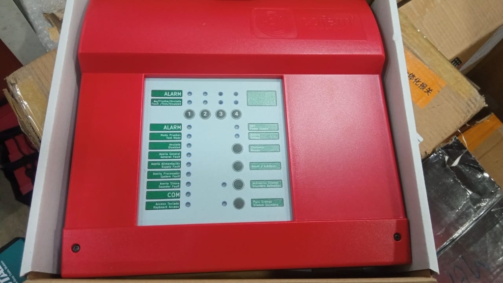 COFEM CONVENTIONAL PANEL 2 ZONES IN RED  IRON02ROJ