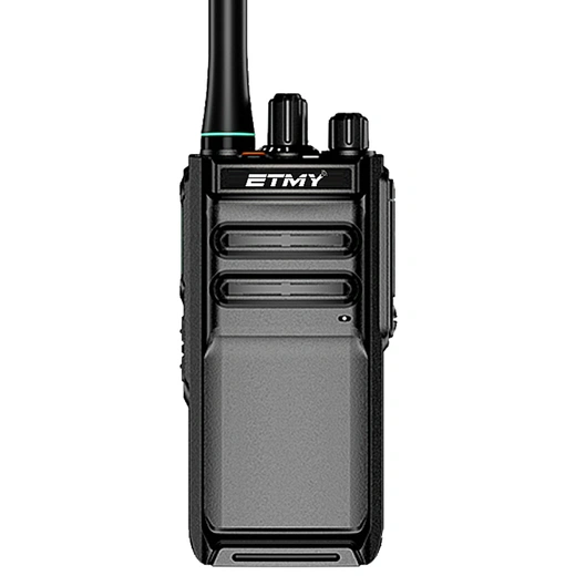 ET-D50 UHF 400-470MHz Walkie Talkie with battery, charger, antenna, belt clip