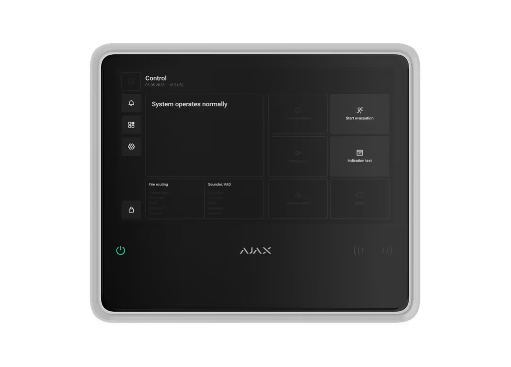 Ajax EN54 Fire Hub (8EU) ASP white 125732.315.WH 					 