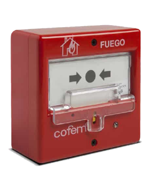 Cofem Addressable Manual Call Point (Back box included) PUCAYING