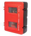 Double Fire Extinguisher Plastic cabinet Suitable 2pcs 6kg DCP or 2kg Co2 Box Size 715*540*270mm