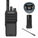 Motorola MOTOTRBO R2 Portable Two-Way Radio UHF 403-470 MHz DMR Radio with Charger Dock, Belt clip and Antenna
